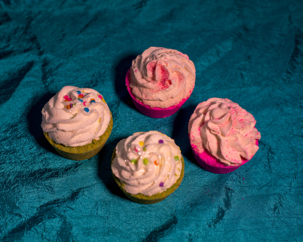 Strawberry Shortcake Bath Bomb - The Crystal Cavern