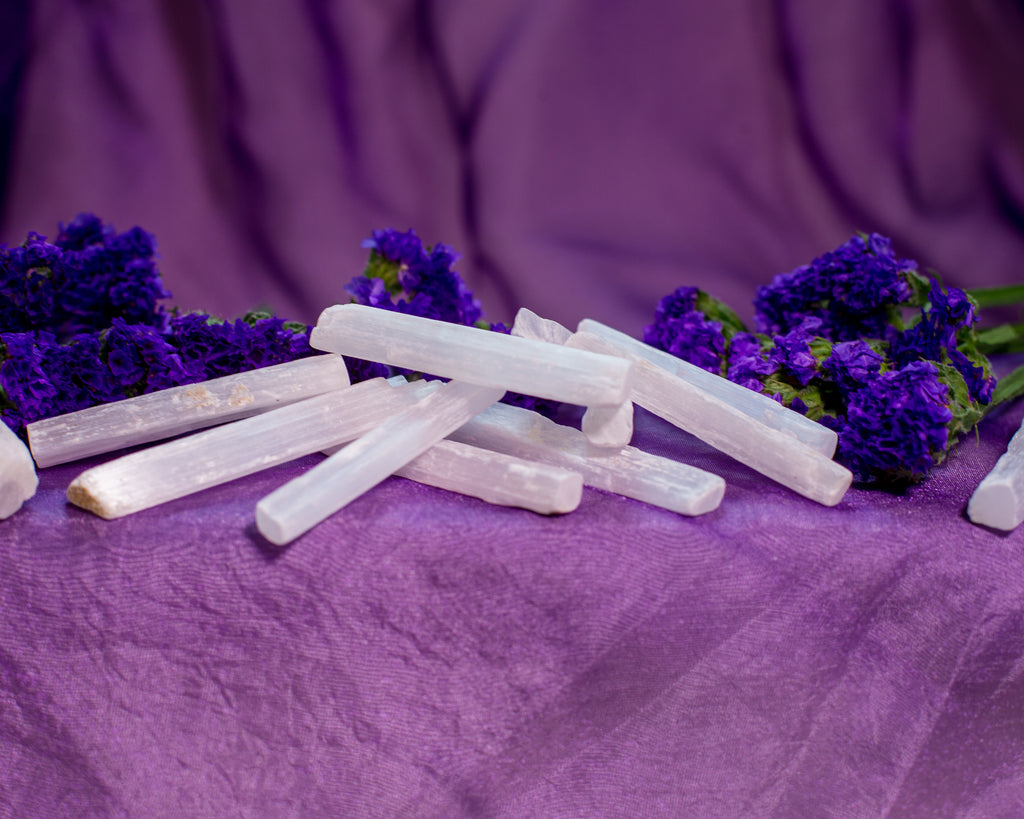 Selenite sticks - The Crystal Cavern