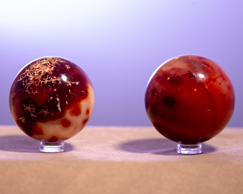 Carnelian Sphere - The Crystal Cavern