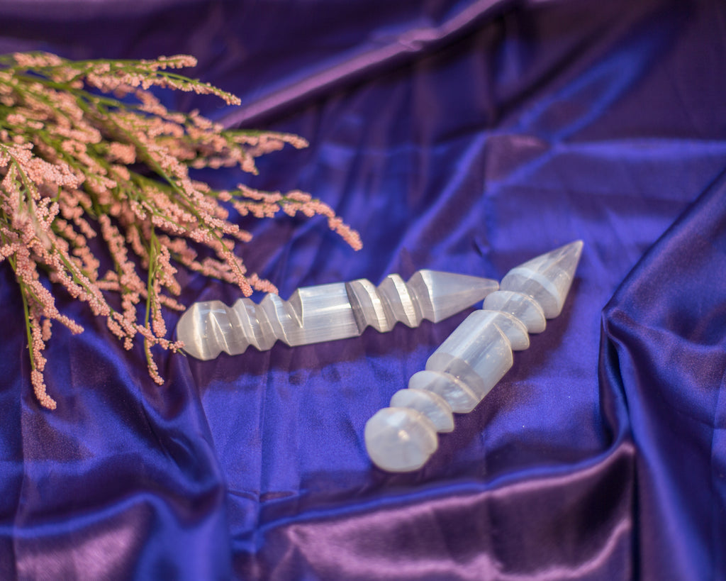 Selenite wand - The Crystal Cavern