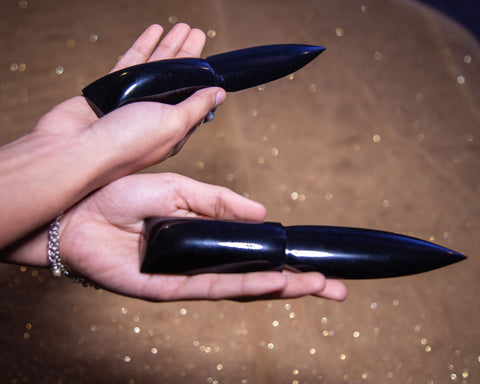 Obsidian Athame for Psychic Protection and Releasing - The Crystal Cavern