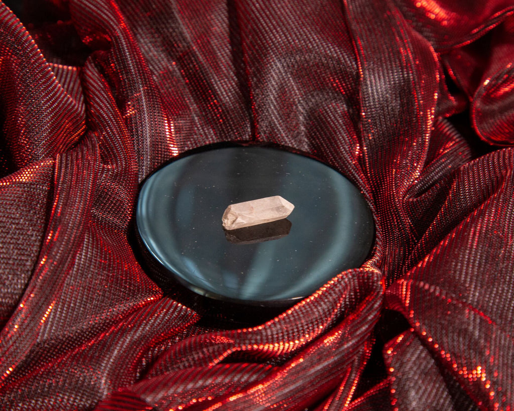 Obsidian Scrying Plate for Divination and Charging - The Crystal Cavern