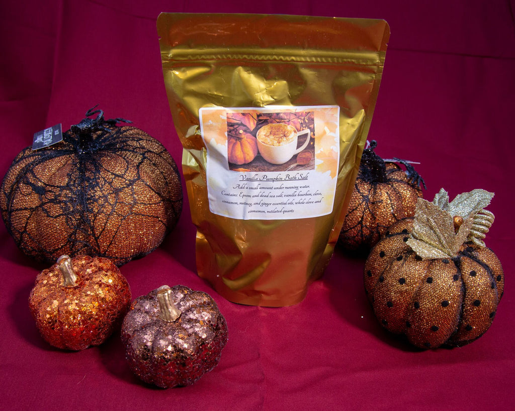 Vanilla Pumpkin Bath Salt - The Crystal Cavern