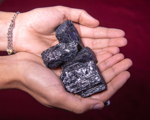 Large Black Tourmaline Specimens for Intense Protection and Grounding - The Crystal Cavern