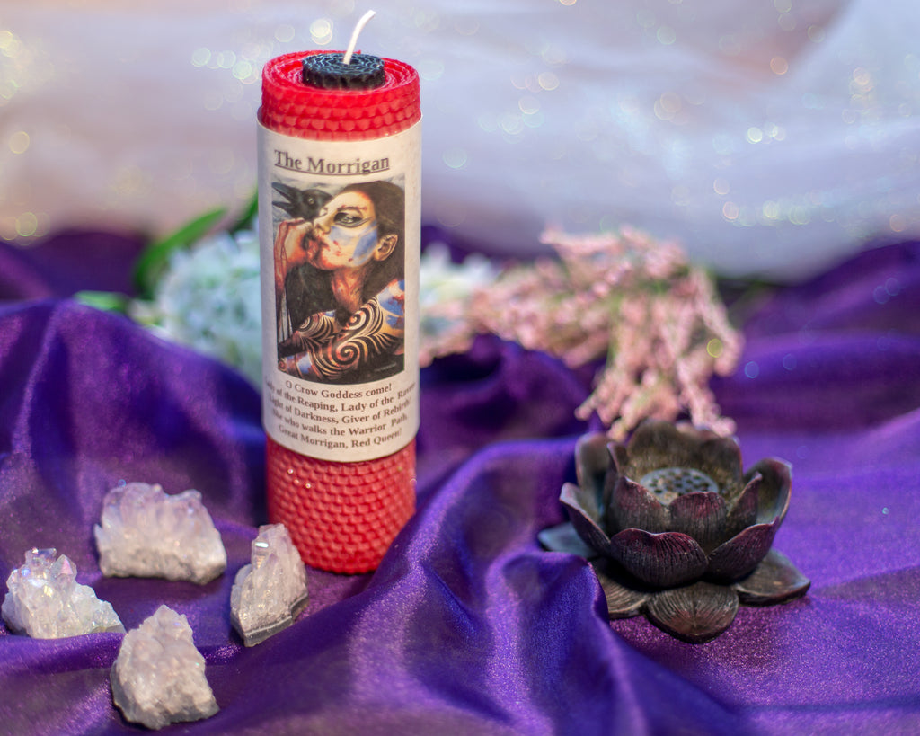 Morrigan Candle - The Crystal Cavern