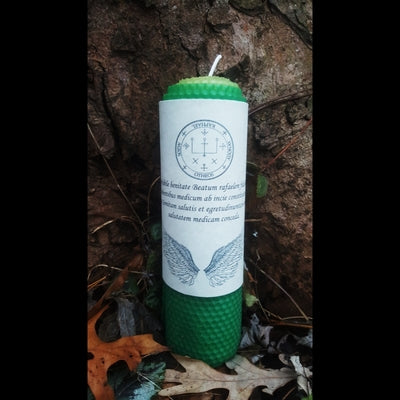 Archangel Raphael Ritual Candle - The Crystal Cavern