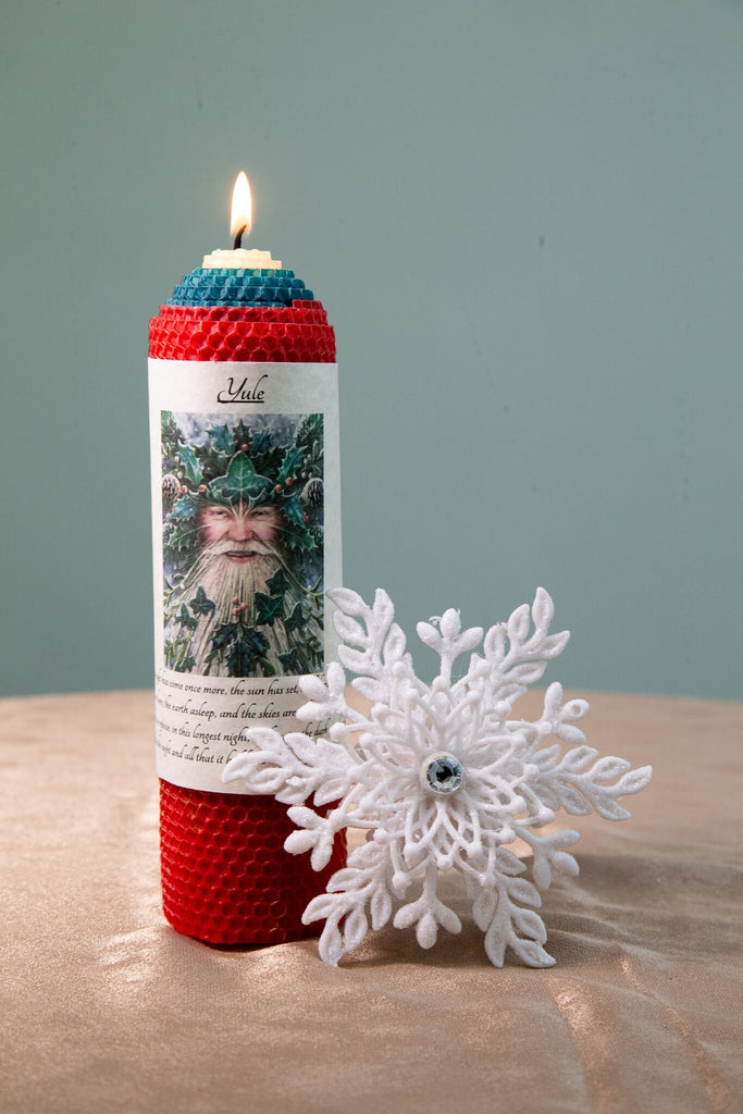 Yule Candle - The Crystal Cavern